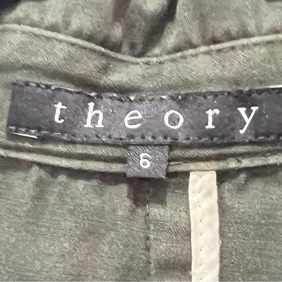 Theory single-breasted Green Tailored Blazer - Picture 2 of 6